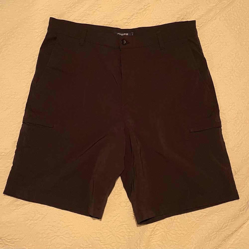 Black Chaps Golf Shorts